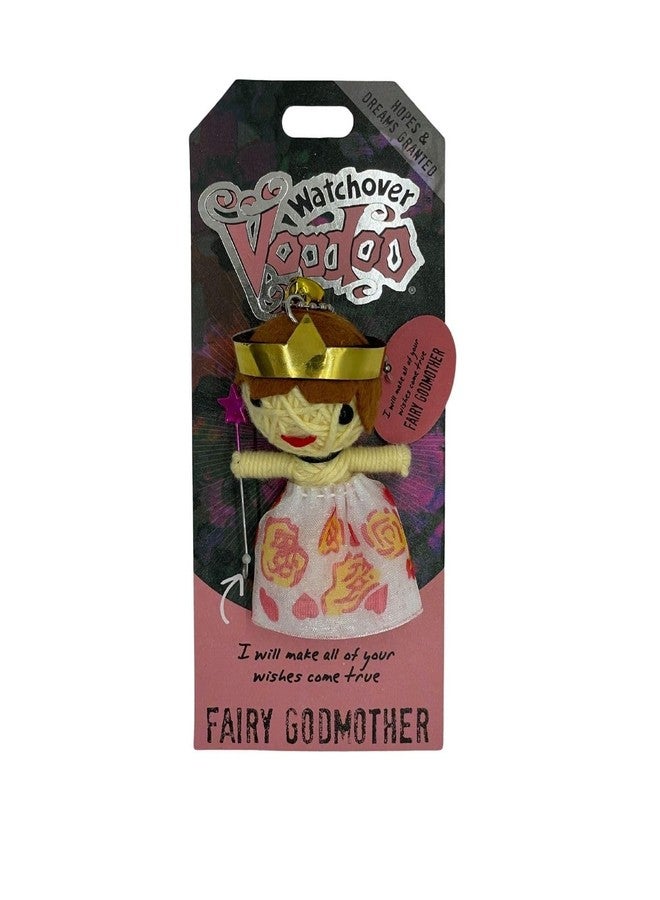 Watchover Voodoo 3-Inch Fairy Godmother Keychain - Handcrafted Gift to Bring Good Luck and Positivity Everywhere You Go - Image 1